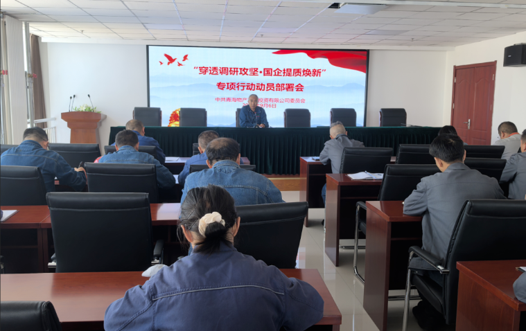 工投公司黨委召開&ldquo;穿透調(diào)研攻堅(jiān)&middot;國(guó)企提質(zhì)煥新&rdquo;專項(xiàng)行動(dòng)動(dòng)員部署會(huì)