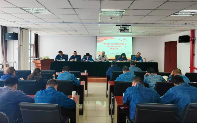 工投公司黨委組織開(kāi)展&ldquo;學(xué)全會(huì)精神 守紀(jì)律底線&rdquo; 主題黨日活動(dòng)