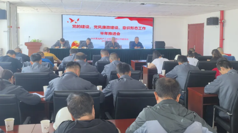 工投公司黨委召開黨的建設(shè)、黨風(fēng)廉政建設(shè)、意識(shí)形態(tài)工作半年推進(jìn)會(huì)