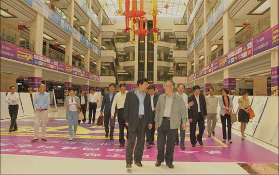 副省長王黎明一行視察朝陽物流園區(qū)，臨空經(jīng)濟開發(fā)區(qū)工作