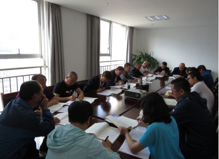 配送公司黨委召開&ldquo;不忘初心、牢記使命&rdquo;主題教育學習交流會